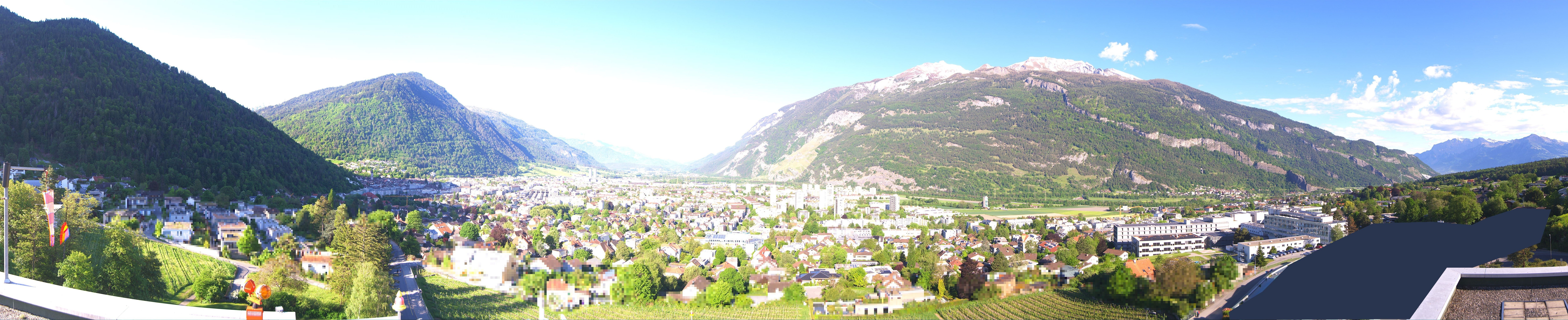 Archiv Foto Webcam Panoramablick Chur