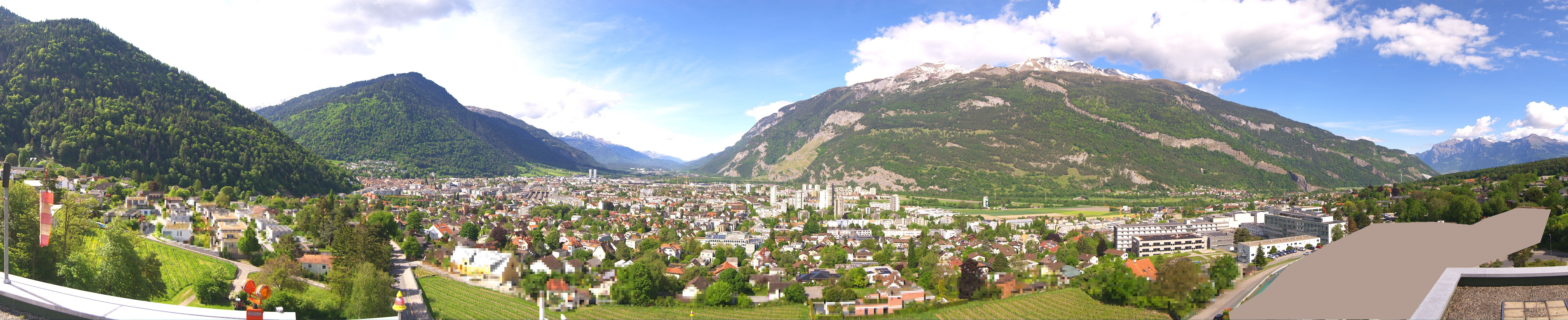 Archiv Foto Webcam Panoramablick Chur