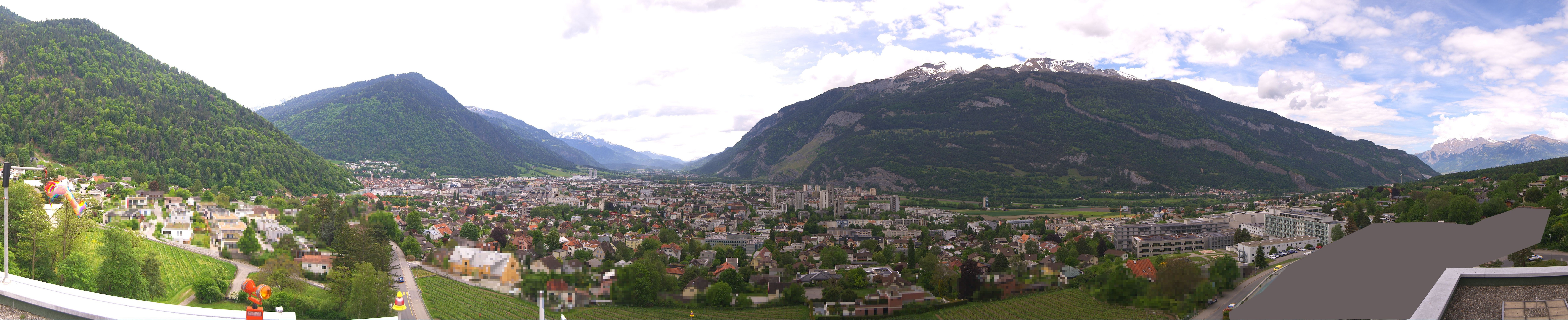 Archiv Foto Webcam Panoramablick Chur