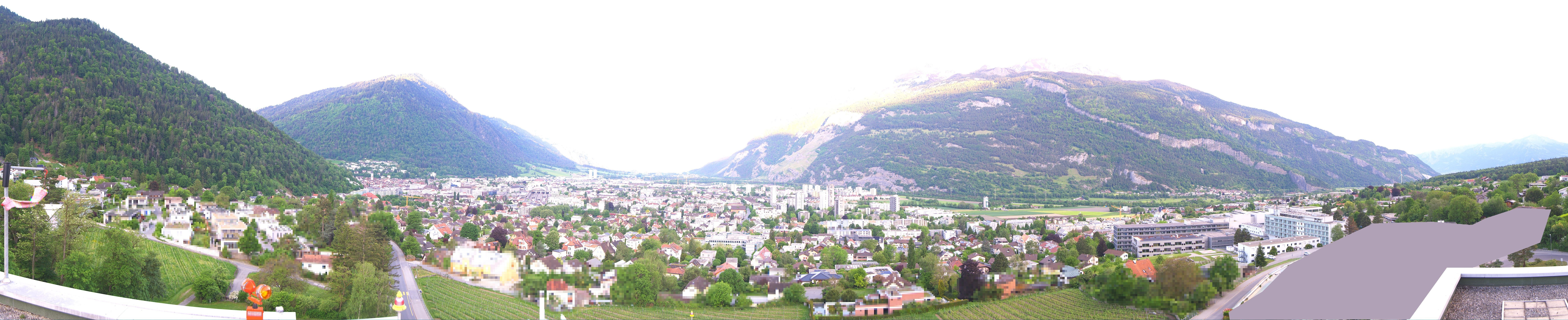 Archiv Foto Webcam Panoramablick Chur
