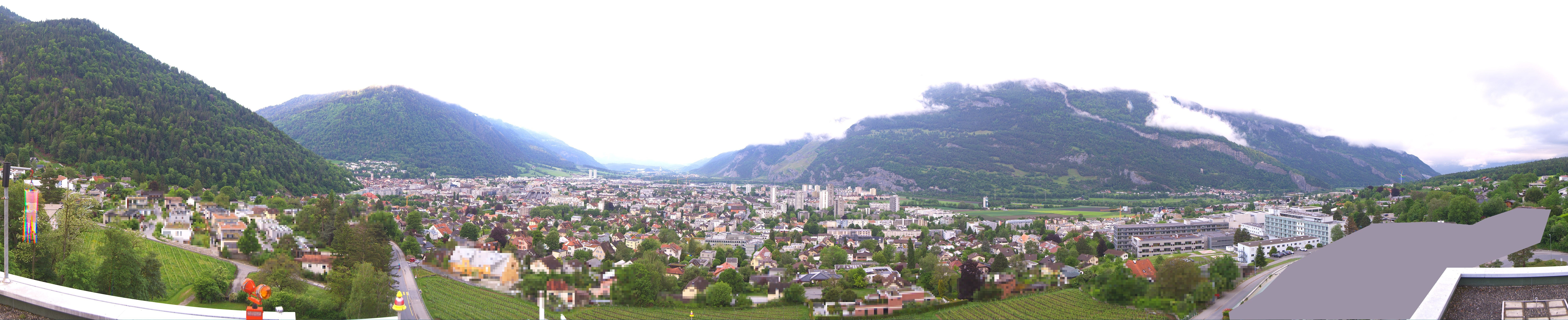 Archiv Foto Webcam Panoramablick Chur