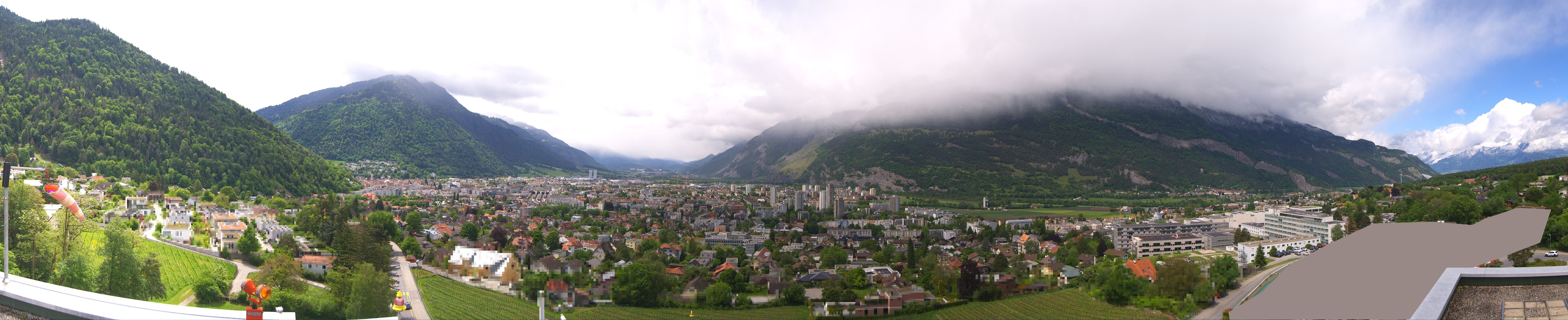 Archiv Foto Webcam Panoramablick Chur