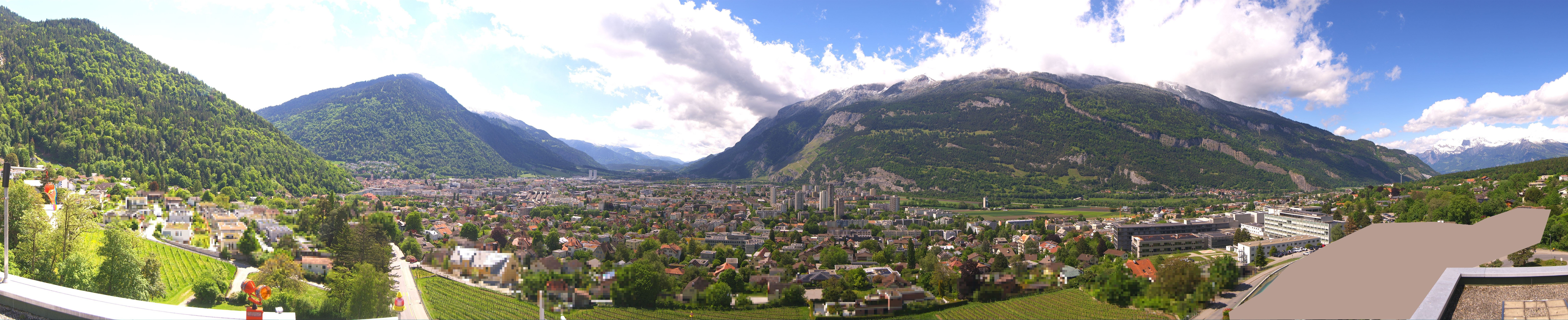 Archiv Foto Webcam Panoramablick Chur