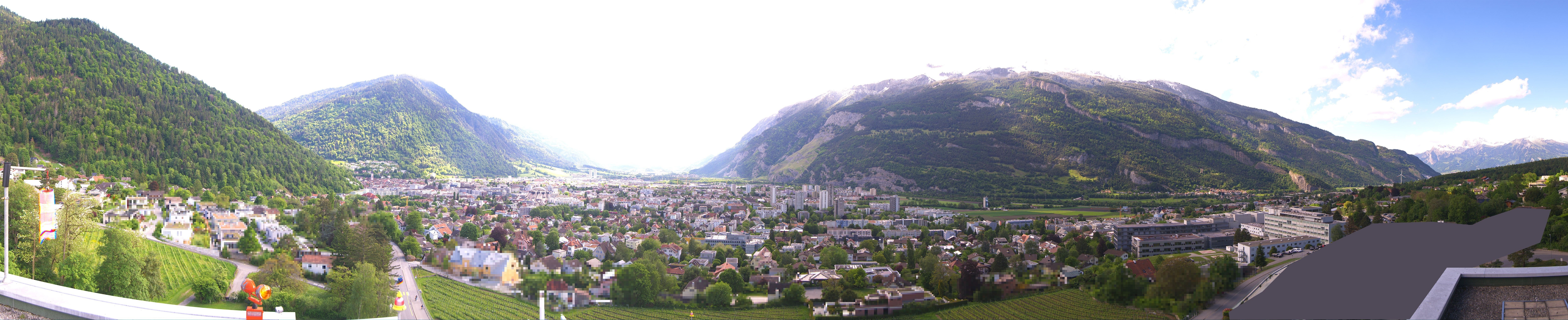 Archiv Foto Webcam Panoramablick Chur