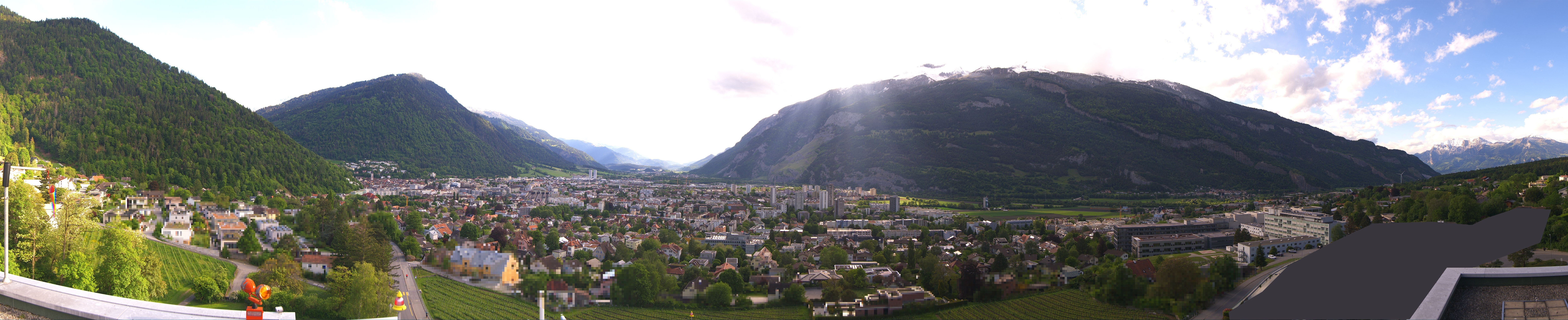 Archiv Foto Webcam Panoramablick Chur