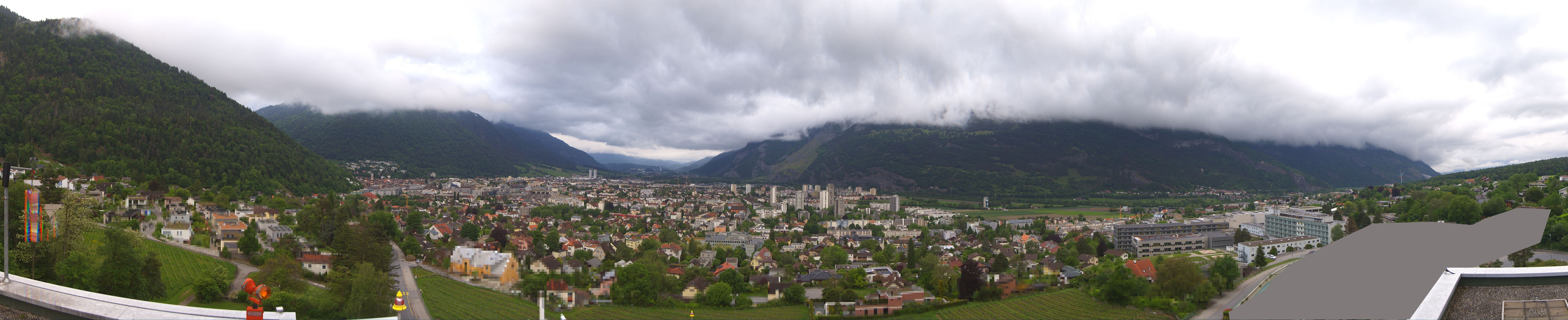 Archiv Foto Webcam Panoramablick Chur