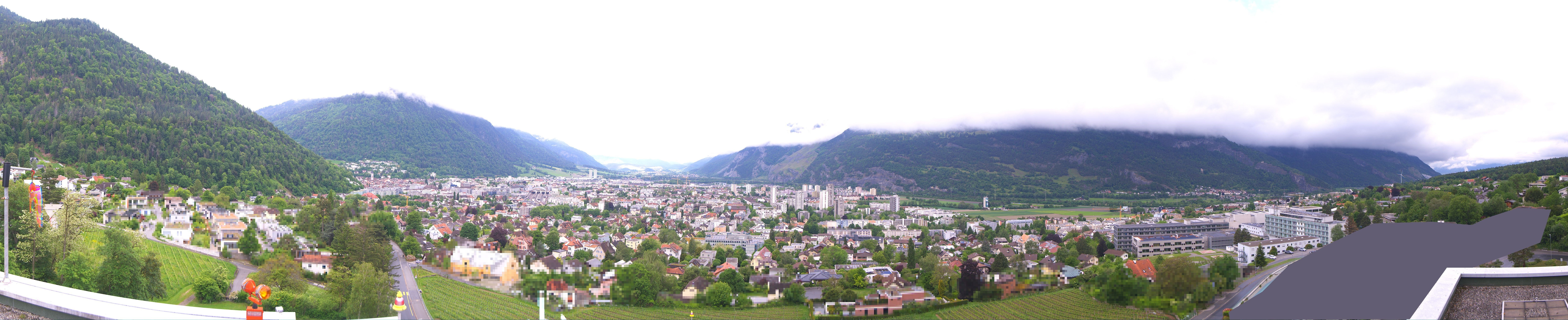 Archiv Foto Webcam Panoramablick Chur