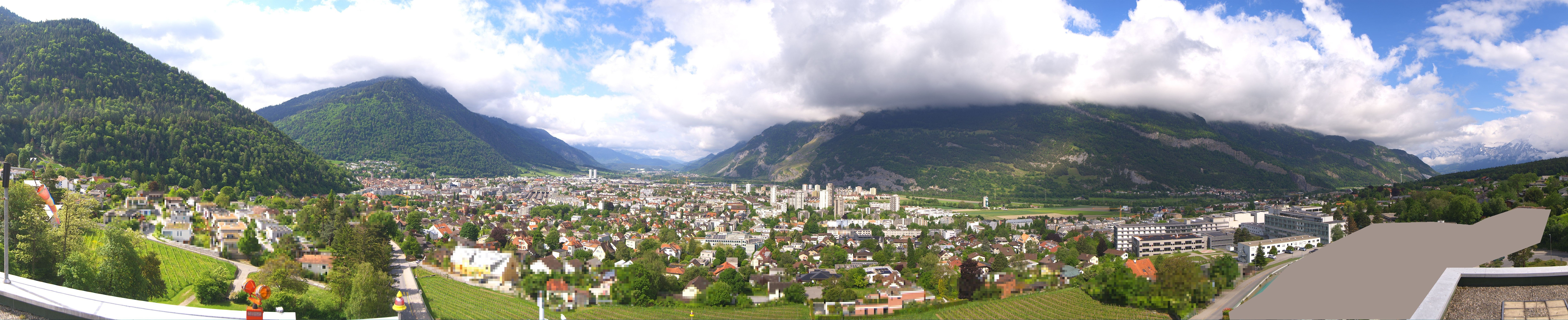 Archived image Webcam Chur Graubünden