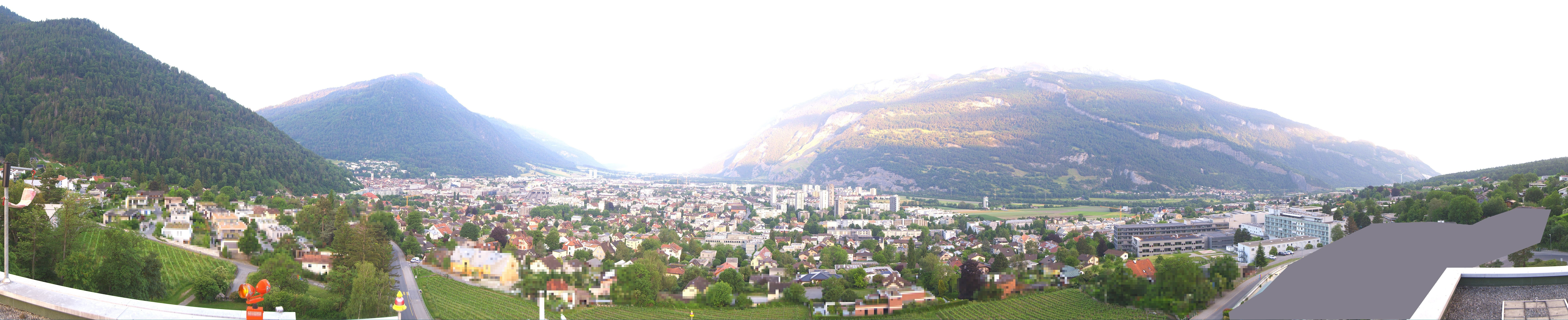 Archiv Foto Webcam Panoramablick Chur