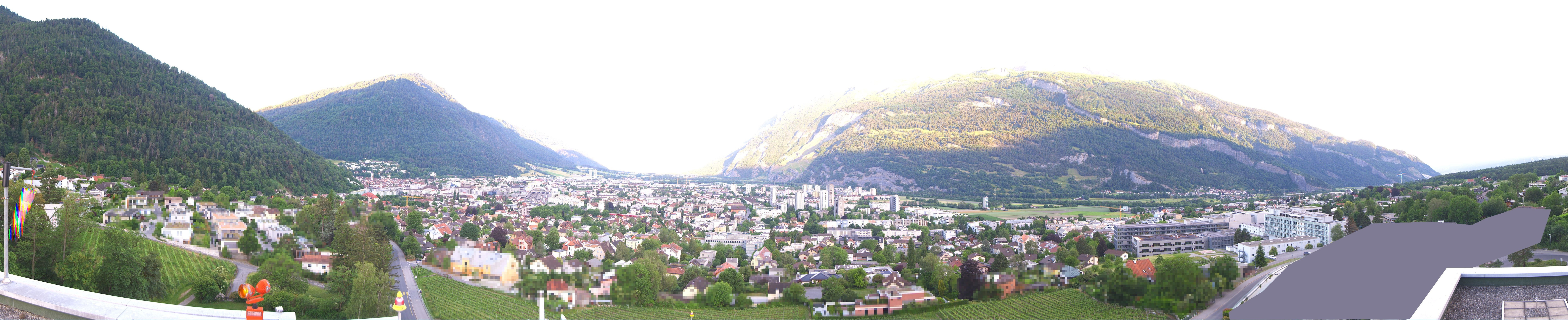 Archiv Foto Webcam Panoramablick Chur