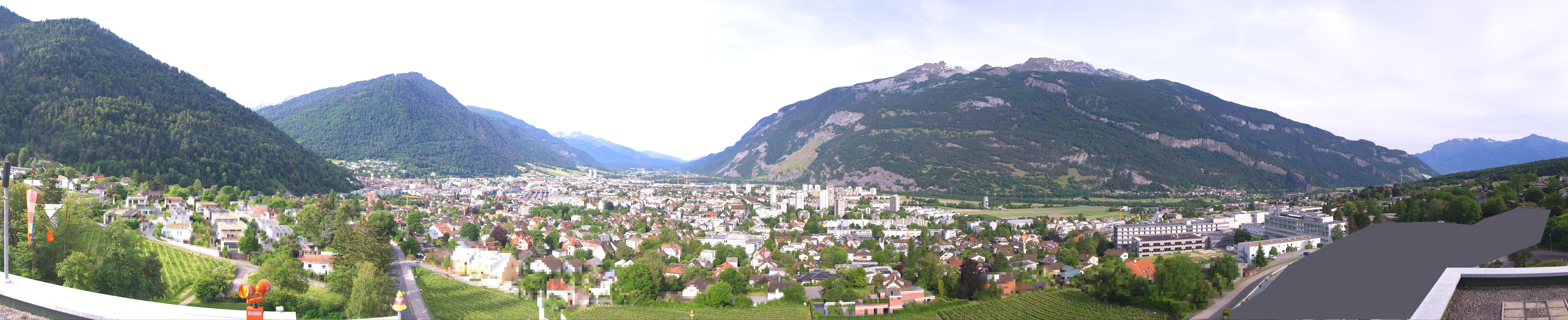 Archiv Foto Webcam Panoramablick Chur