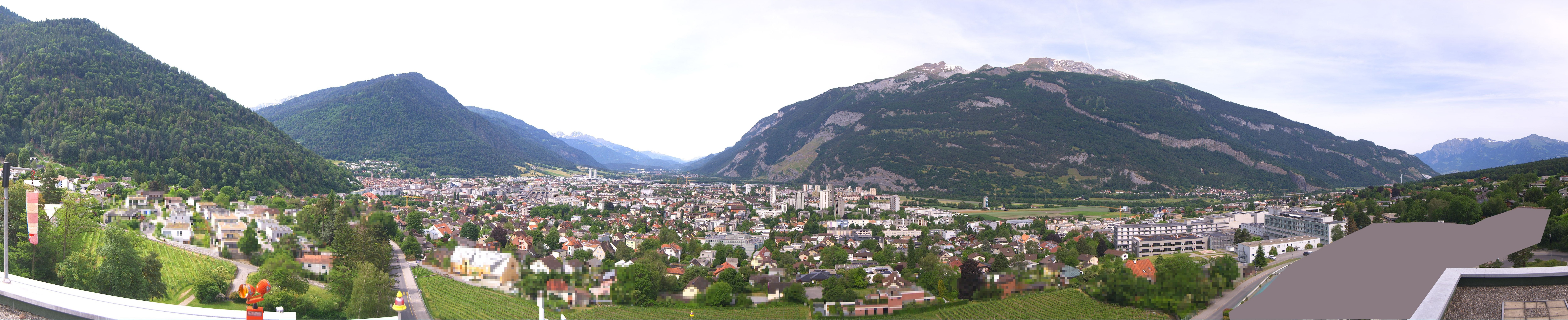 Archiv Foto Webcam Panoramablick Chur