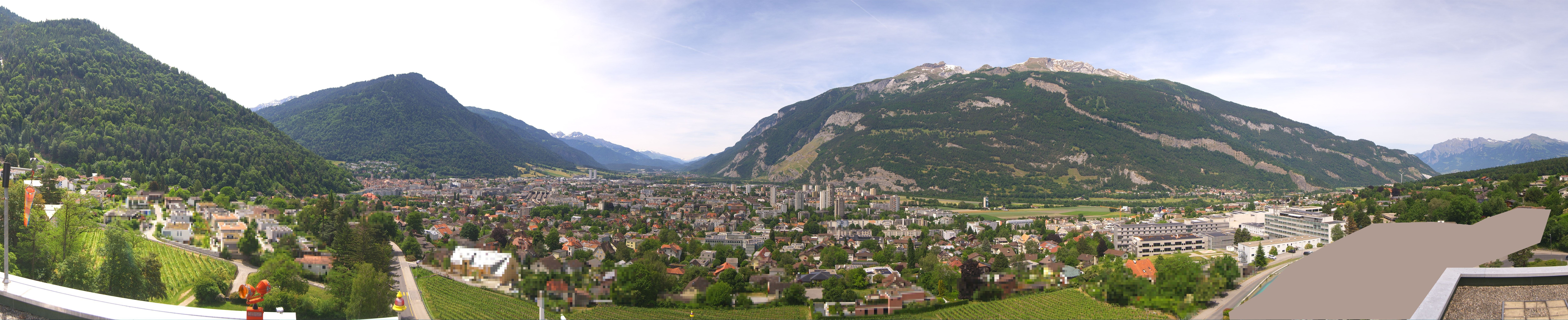 Archiv Foto Webcam Panoramablick Chur