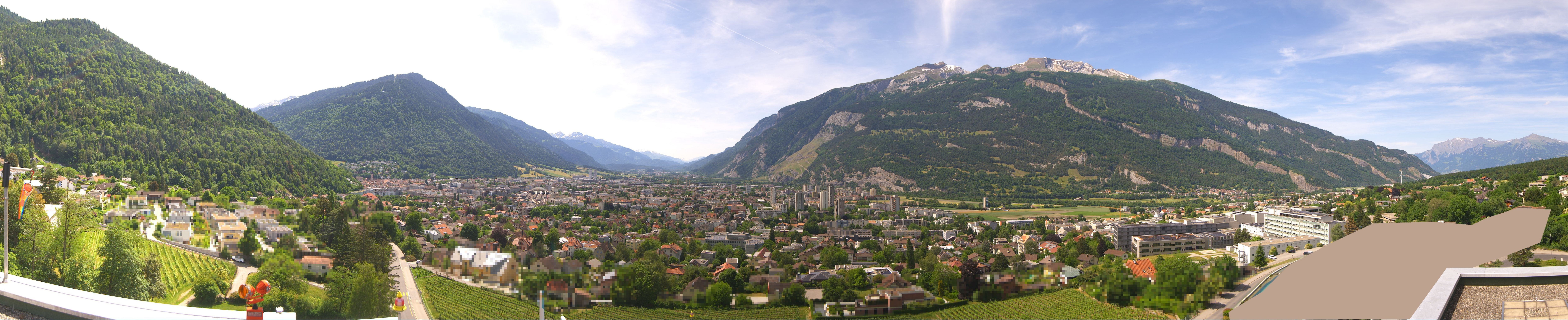 Archiv Foto Webcam Panoramablick Chur