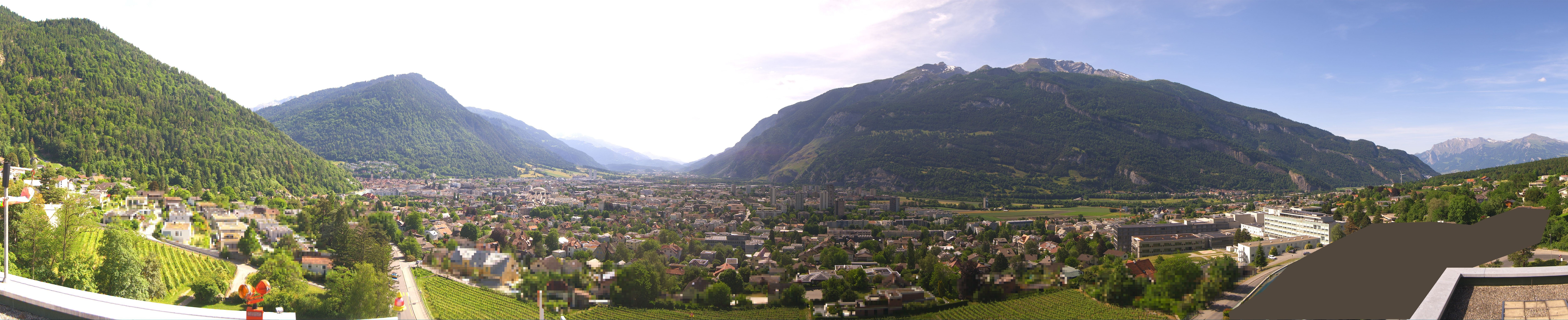 Archiv Foto Webcam Panoramablick Chur