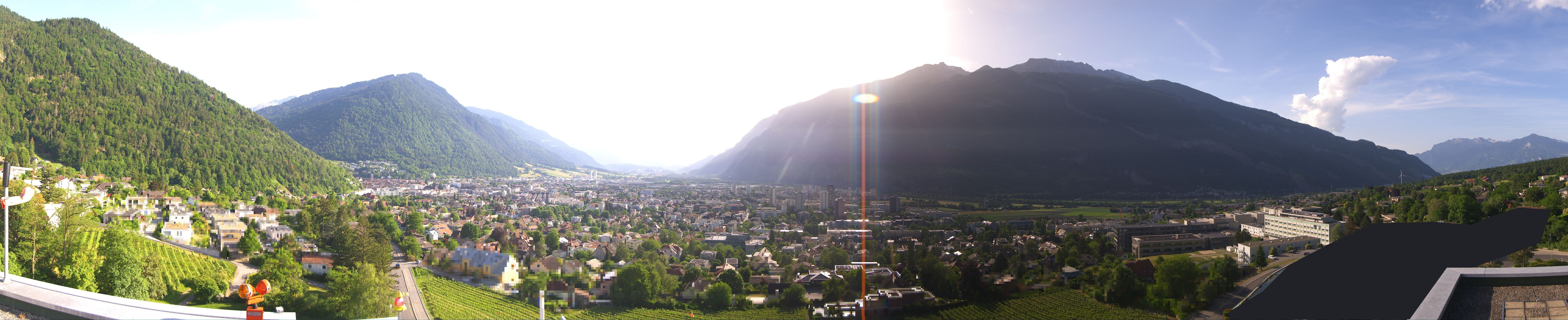 Archiv Foto Webcam Panoramablick Chur