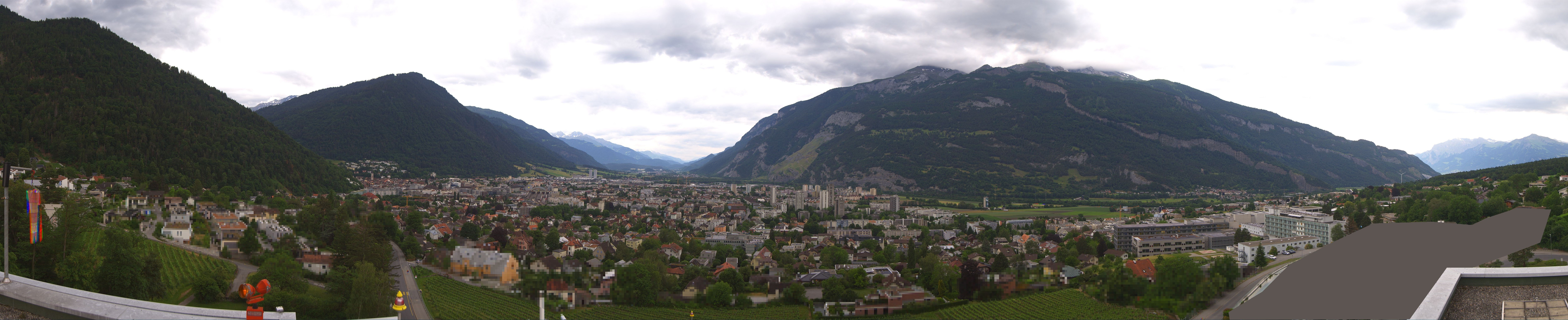 Archiv Foto Webcam Panoramablick Chur