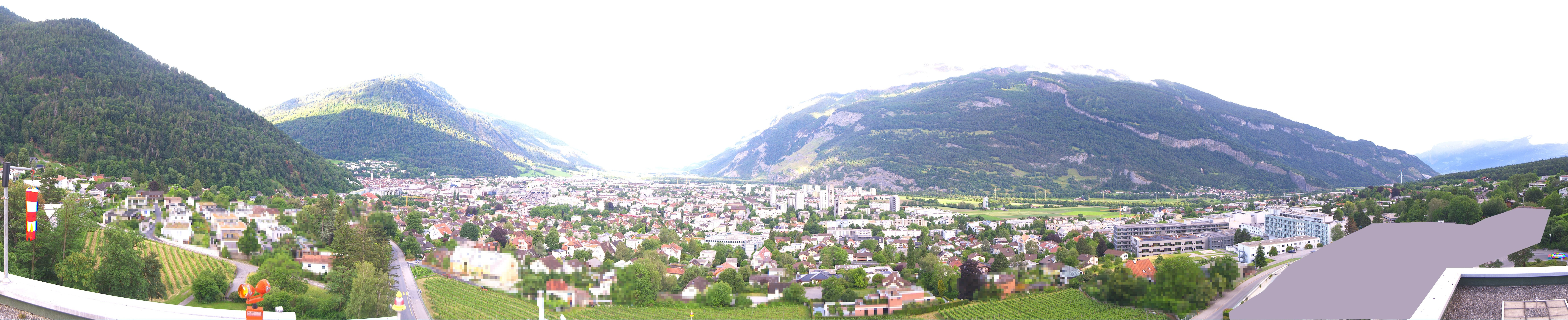 Archiv Foto Webcam Panoramablick Chur