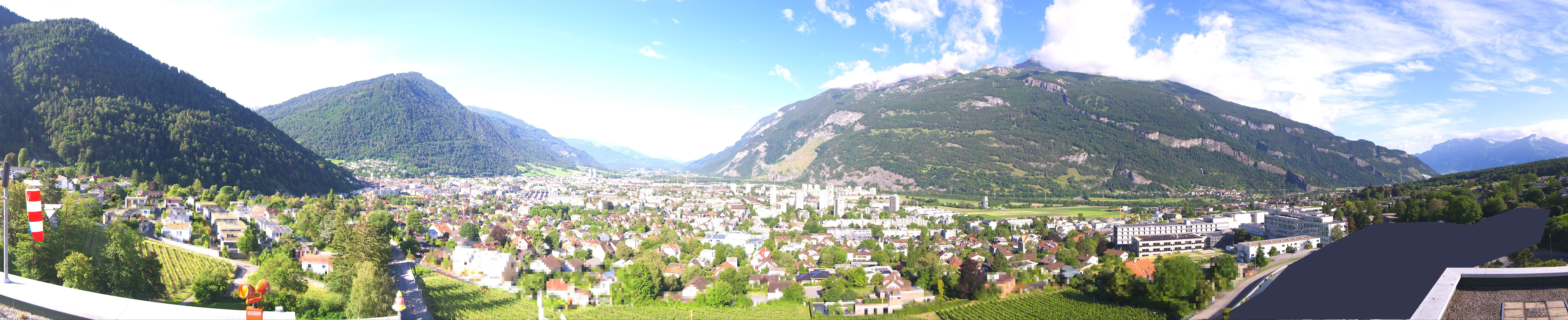 Archiv Foto Webcam Panoramablick Chur