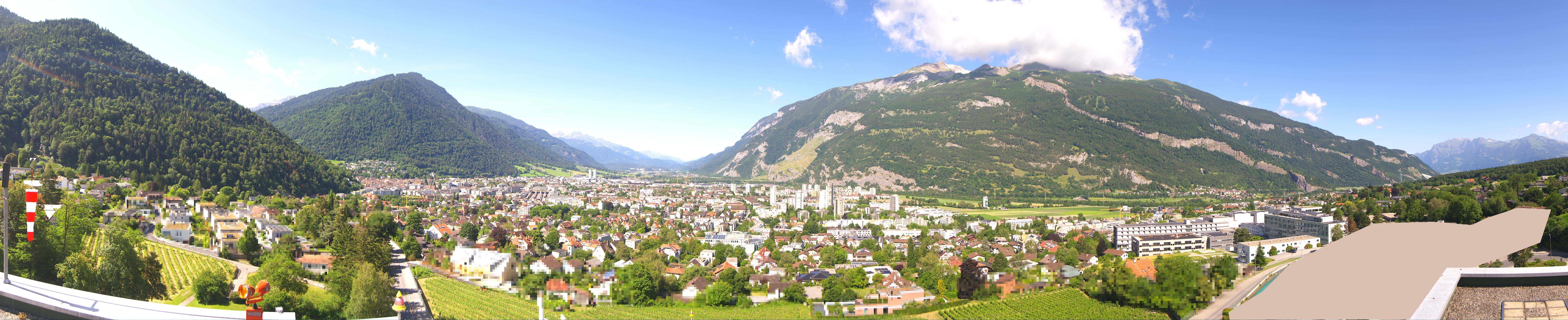Archiv Foto Webcam Panoramablick Chur