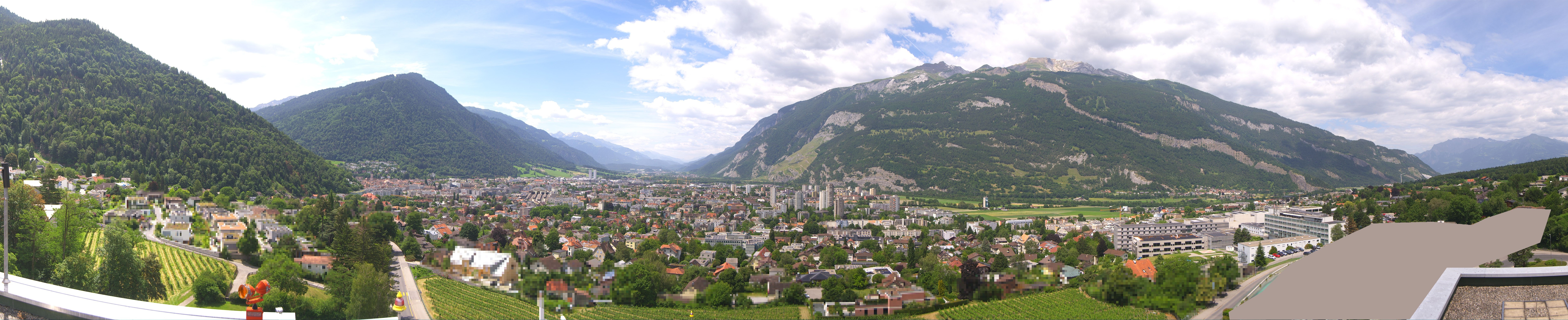 Archived image Webcam Chur Graubünden