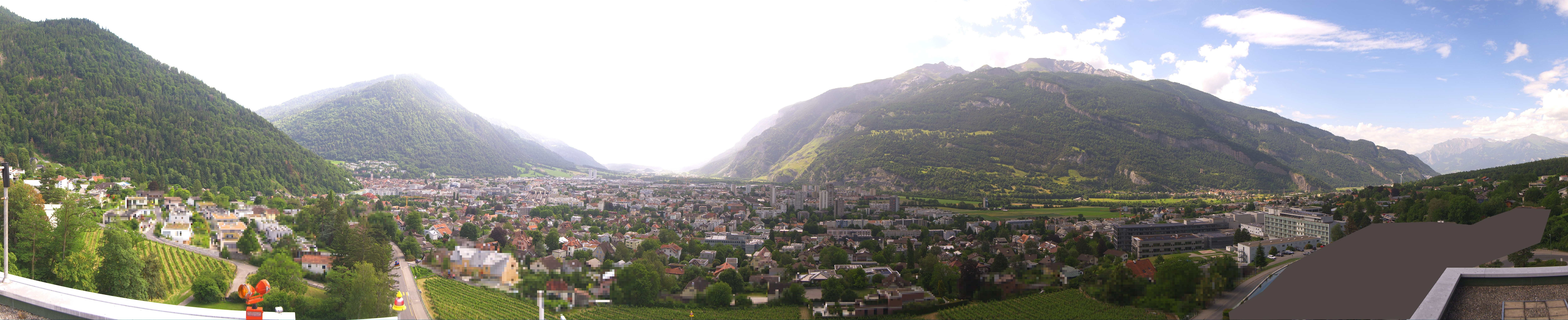 Archiv Foto Webcam Panoramablick Chur