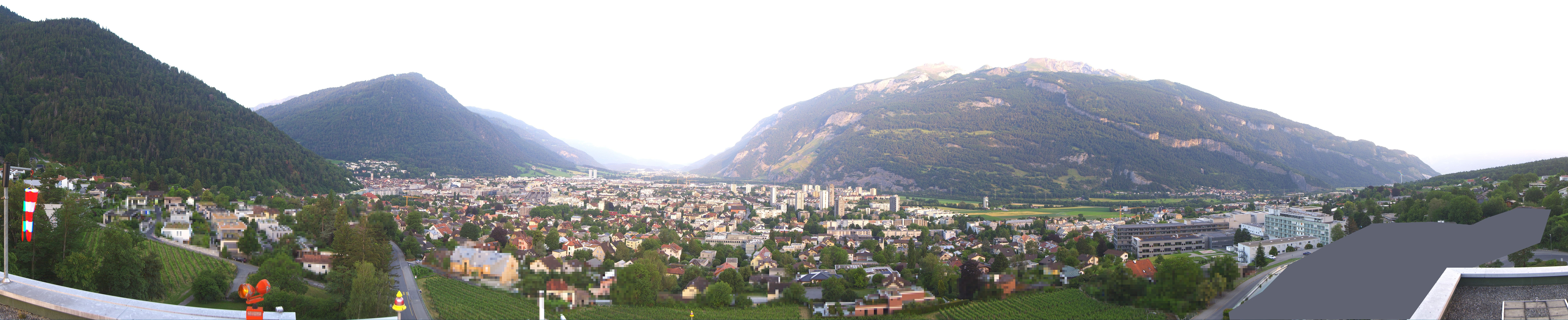 Archiv Foto Webcam Panoramablick Chur