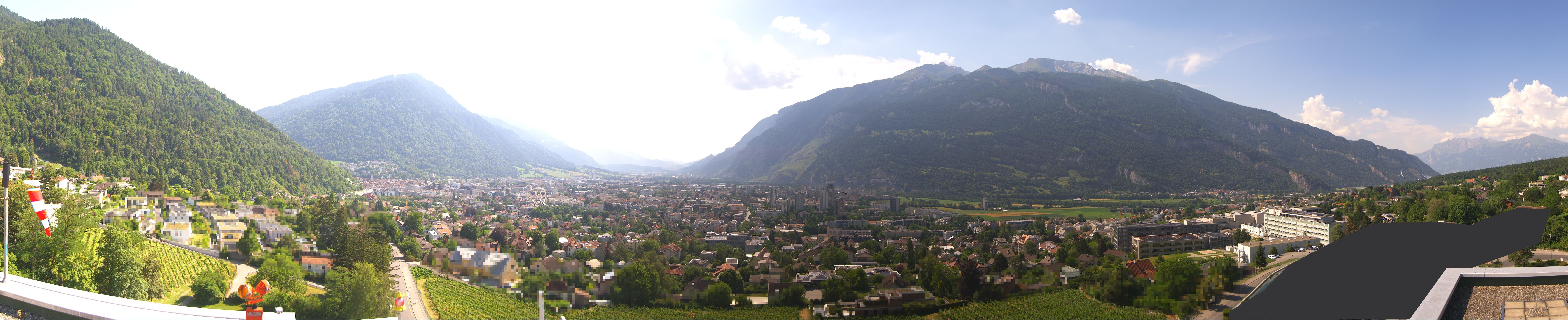 Archiv Foto Webcam Panoramablick Chur
