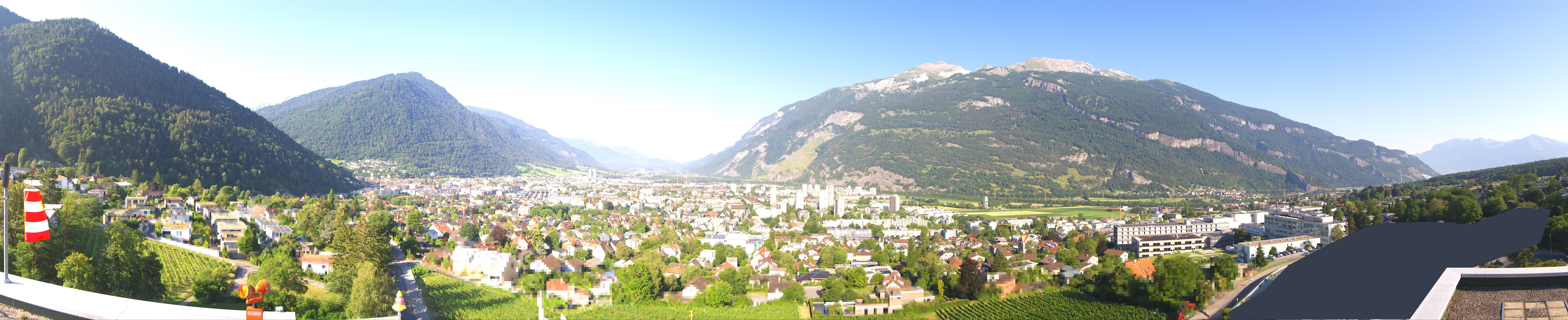 Archiv Foto Webcam Panoramablick Chur