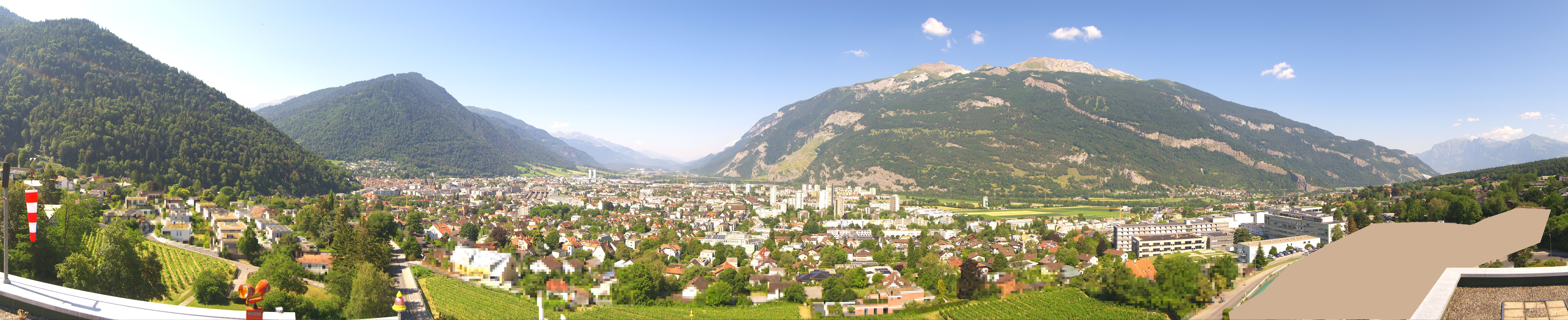 Archiv Foto Webcam Panoramablick Chur