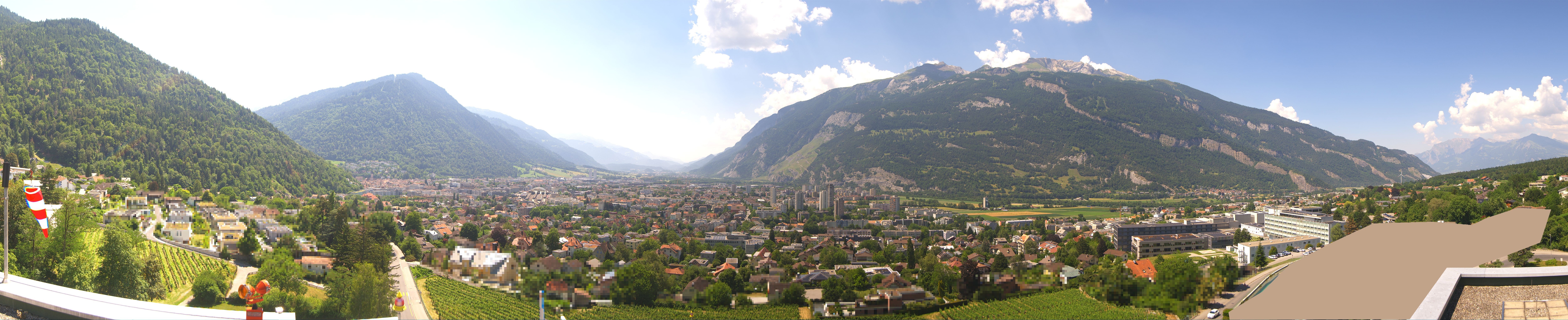 Archiv Foto Webcam Panoramablick Chur