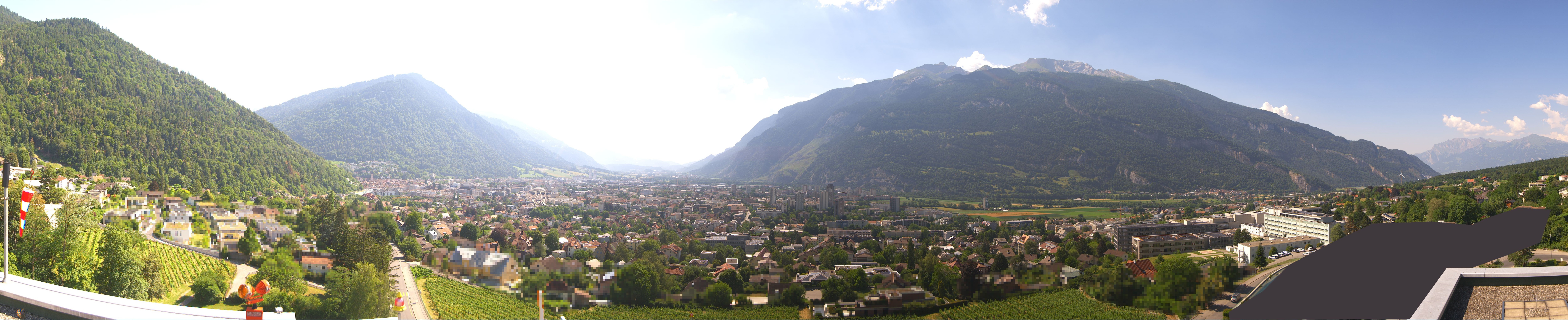 Archiv Foto Webcam Panoramablick Chur