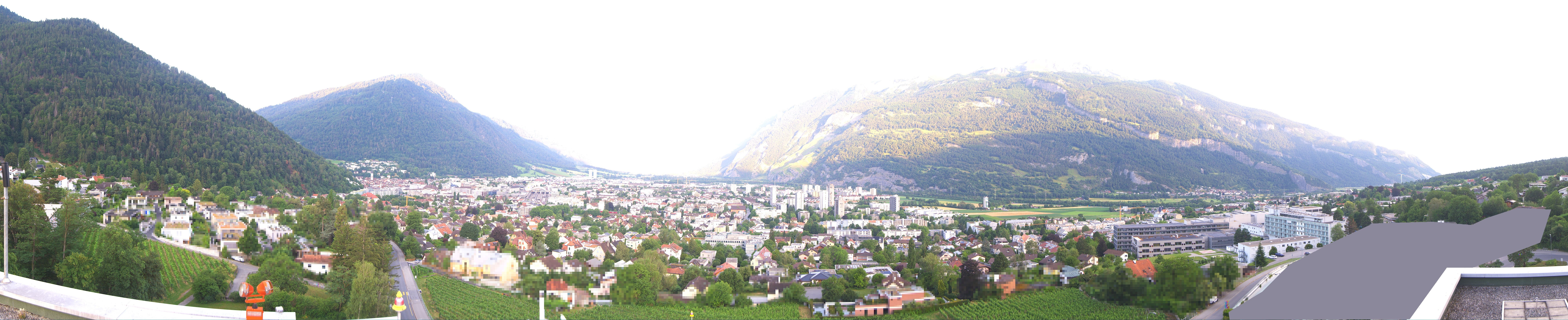 Archiv Foto Webcam Panoramablick Chur