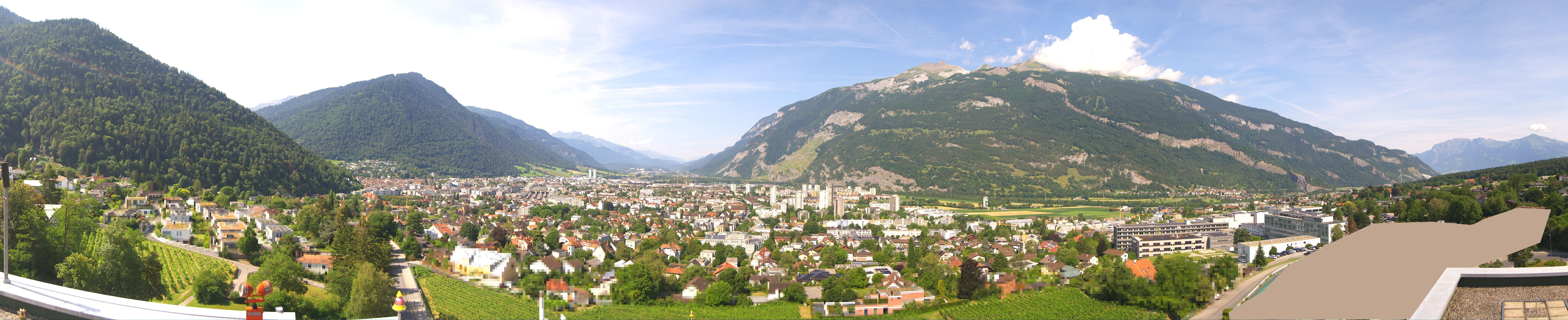 Archiv Foto Webcam Panoramablick Chur