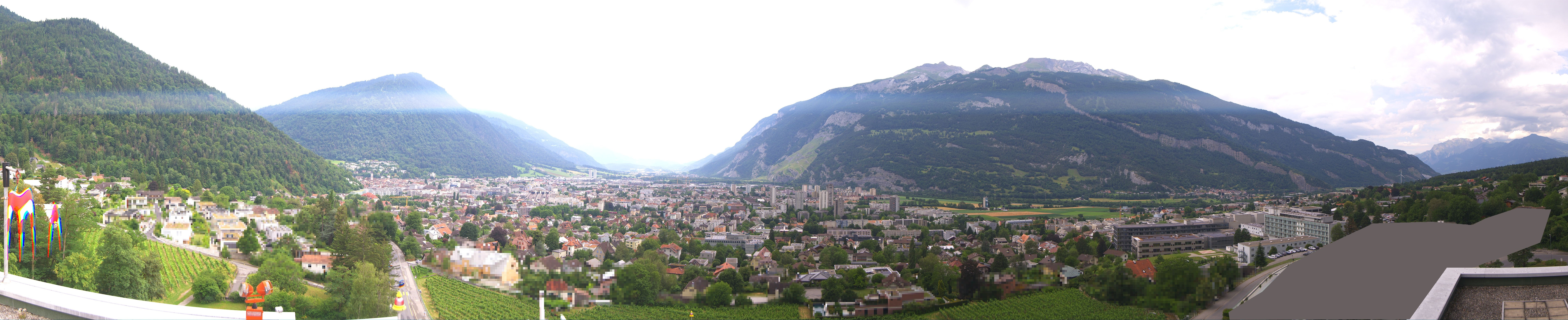 Archiv Foto Webcam Panoramablick Chur