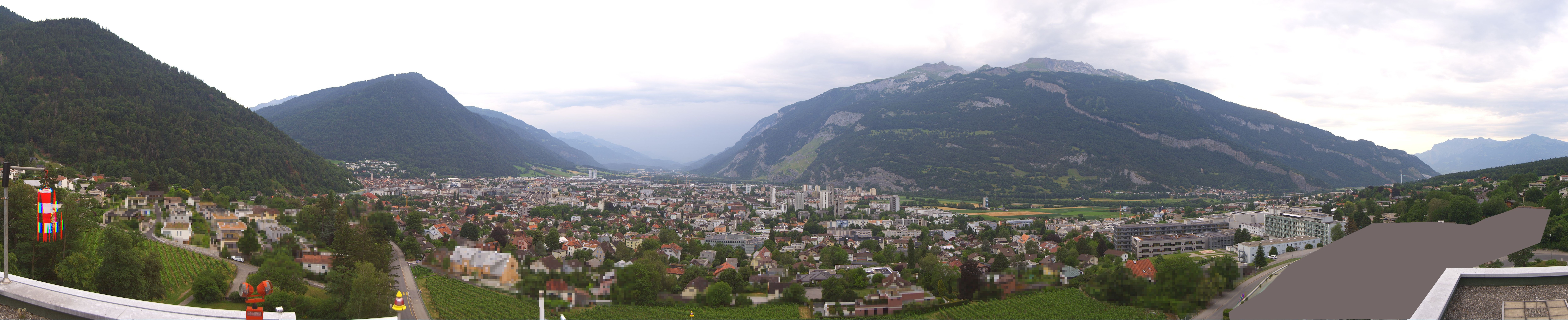 Archiv Foto Webcam Panoramablick Chur