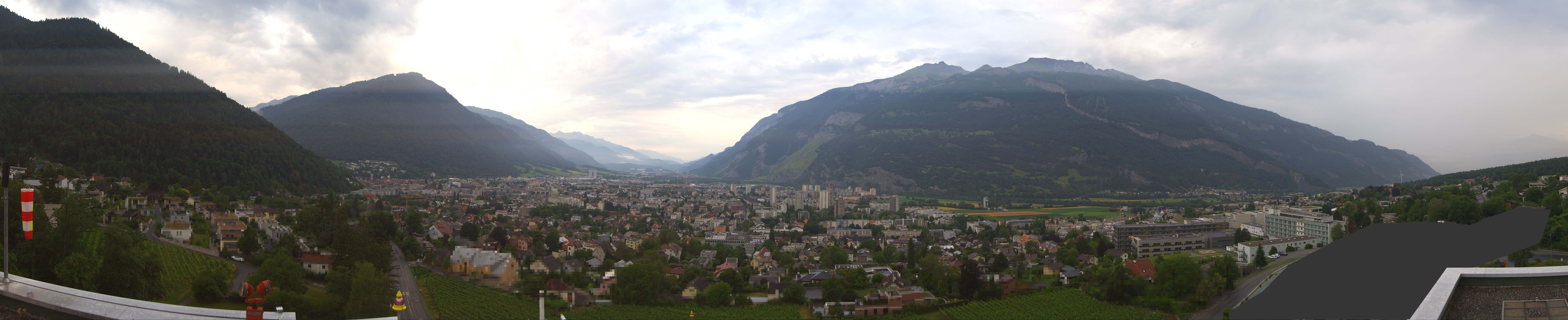 Archiv Foto Webcam Panoramablick Chur
