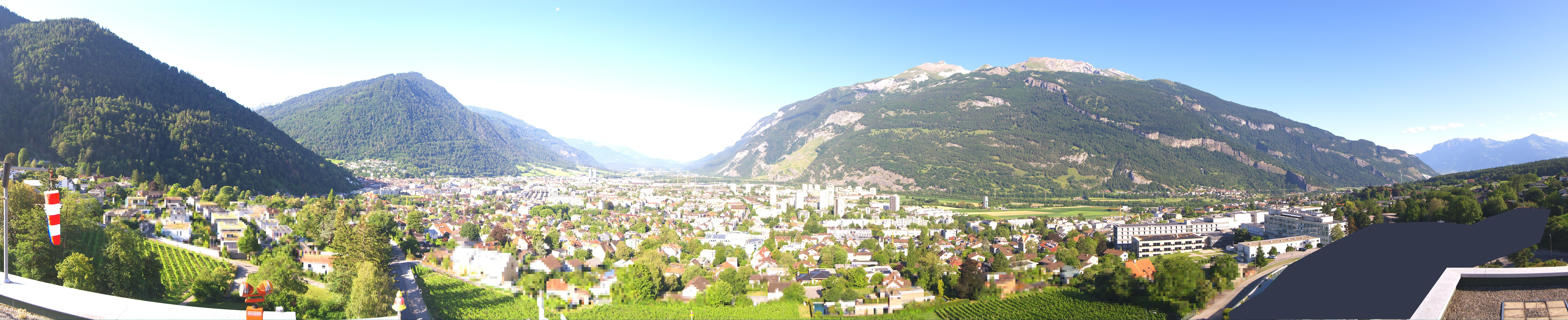Archiv Foto Webcam Panoramablick Chur