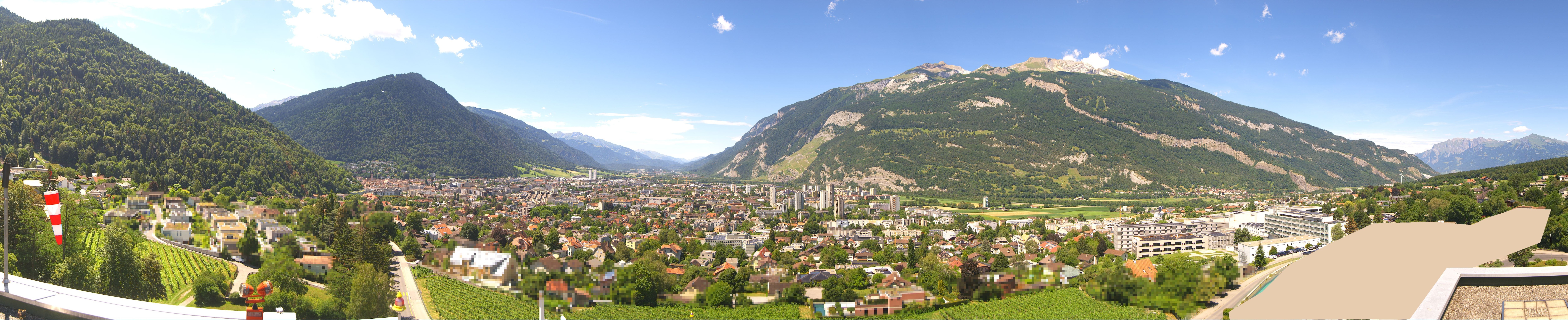 Archiv Foto Webcam Panoramablick Chur