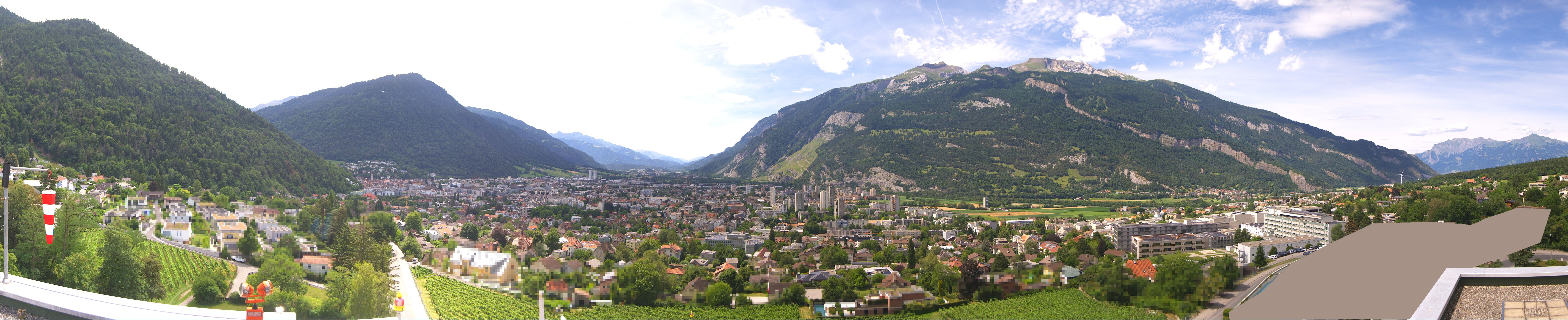 Archiv Foto Webcam Panoramablick Chur