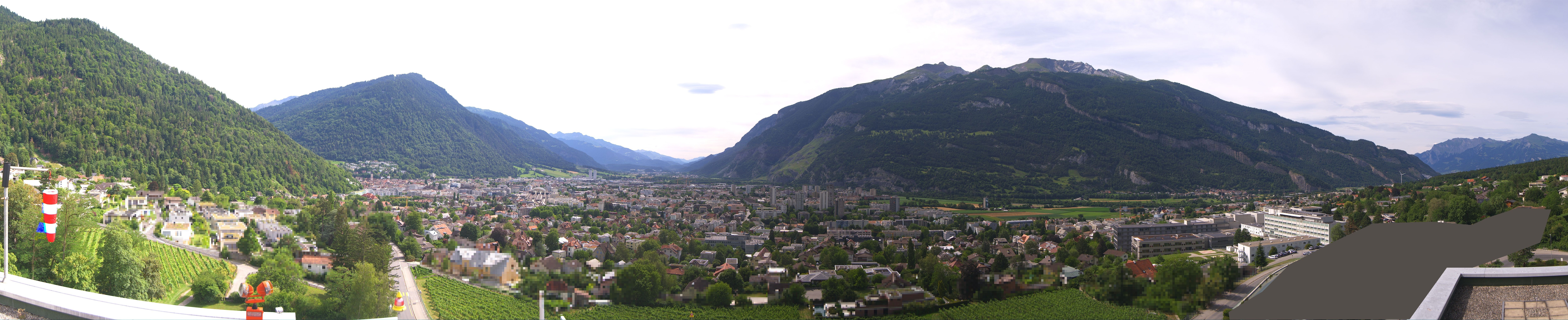 Archiv Foto Webcam Panoramablick Chur