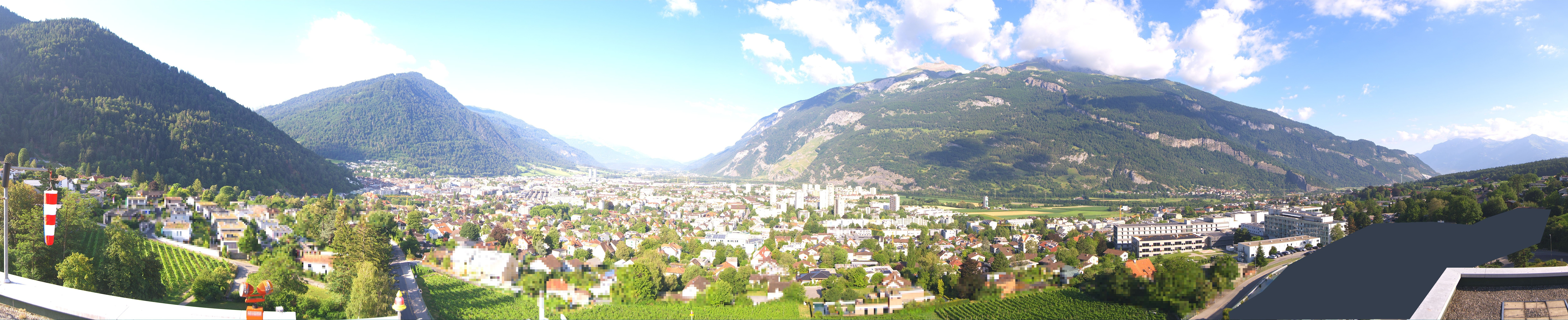 Archiv Foto Webcam Panoramablick Chur