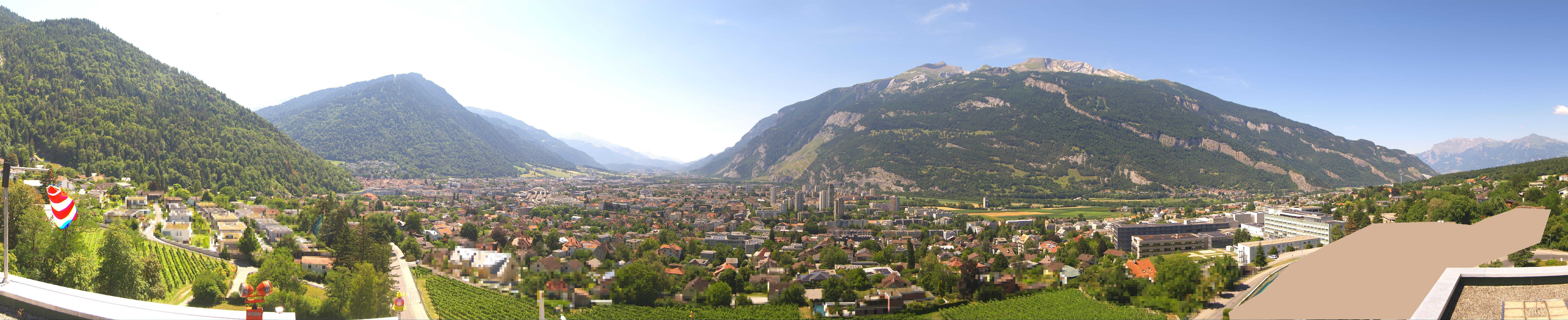 Archiv Foto Webcam Panoramablick Chur