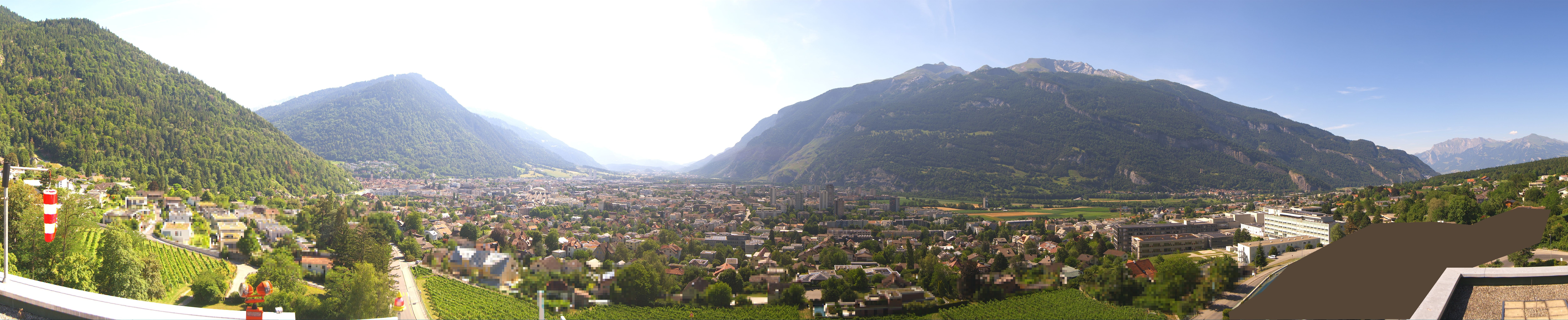 Archiv Foto Webcam Panoramablick Chur