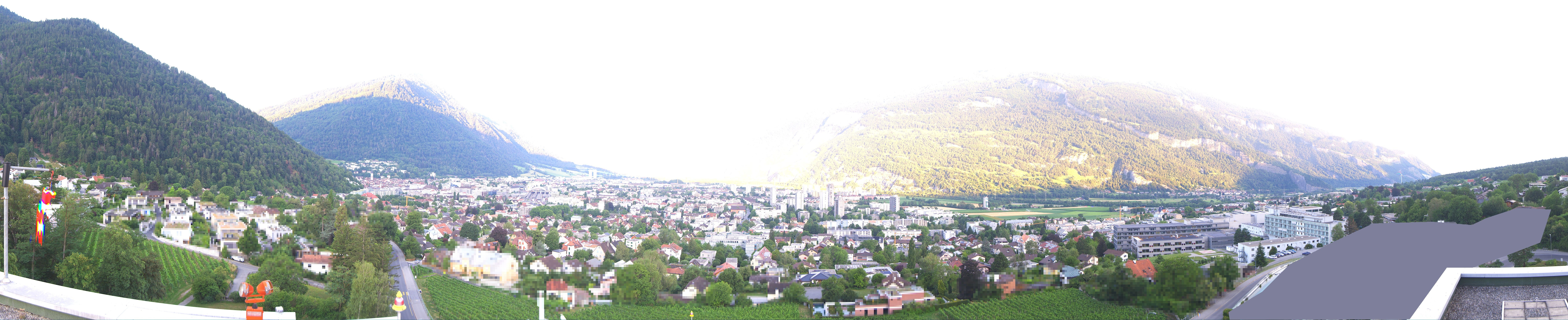 Archiv Foto Webcam Panoramablick Chur