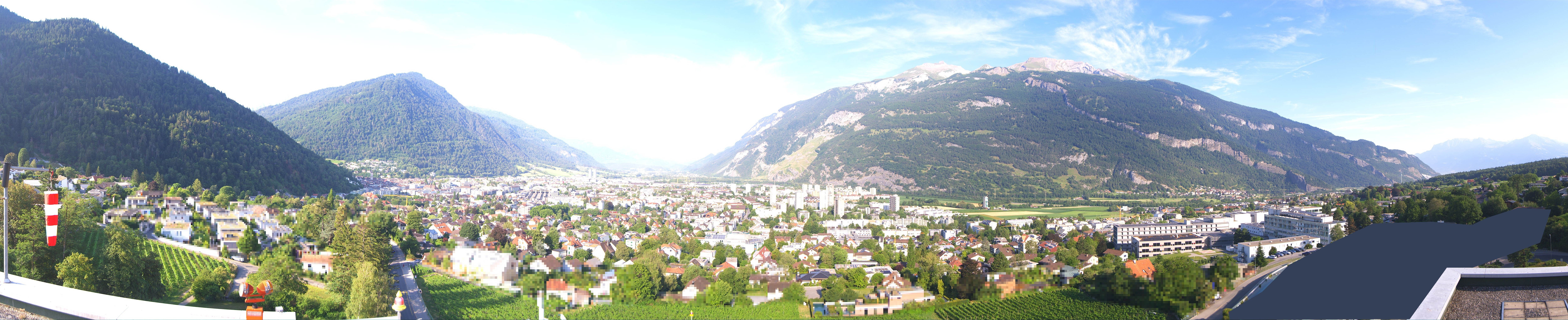 Archiv Foto Webcam Panoramablick Chur