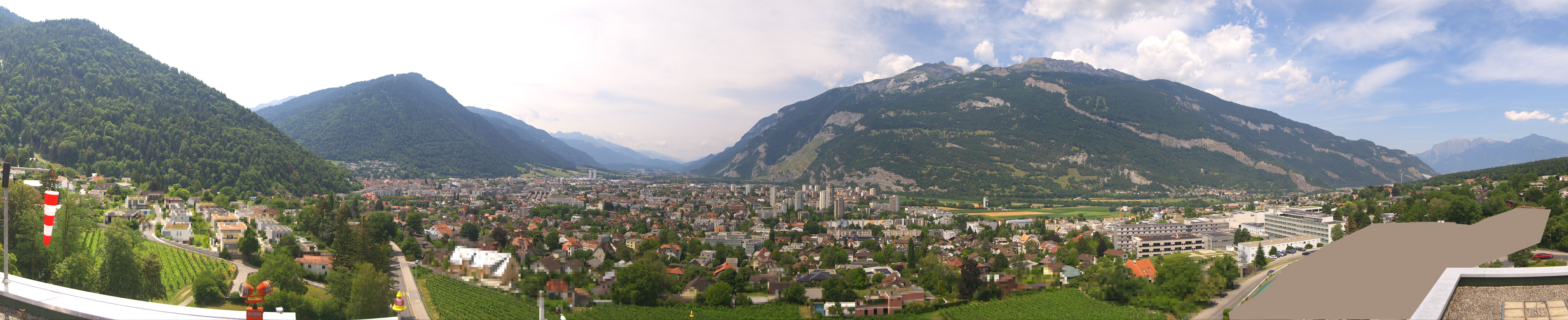 Archiv Foto Webcam Panoramablick Chur