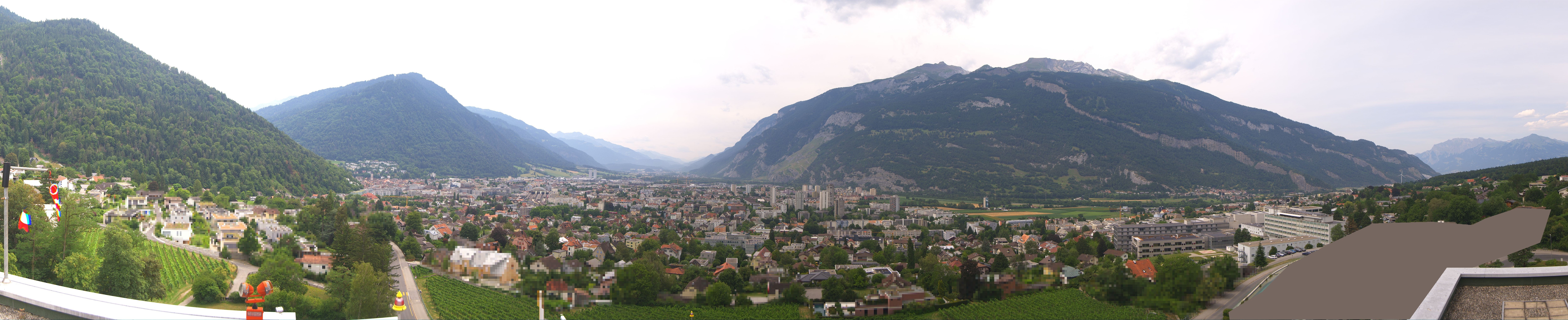 Archiv Foto Webcam Panoramablick Chur