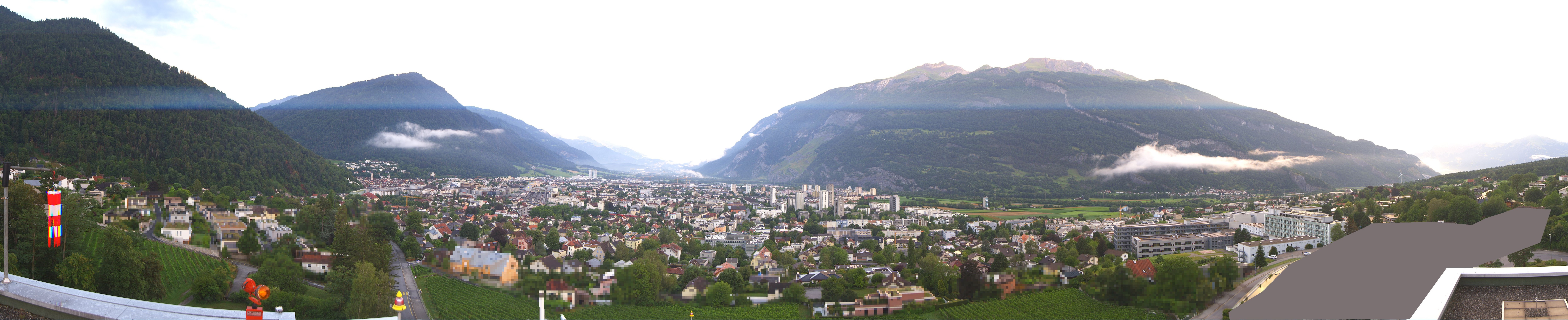 Archiv Foto Webcam Panoramablick Chur