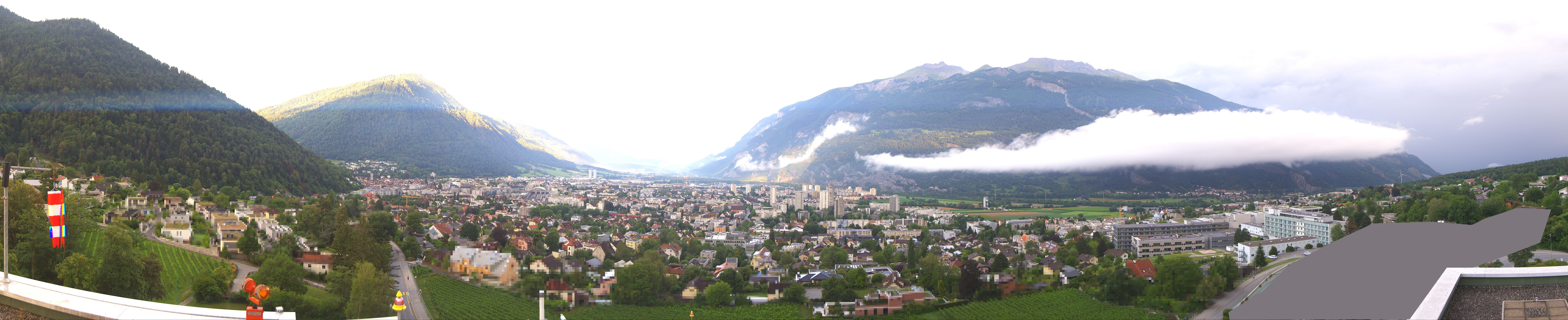 Archiv Foto Webcam Panoramablick Chur